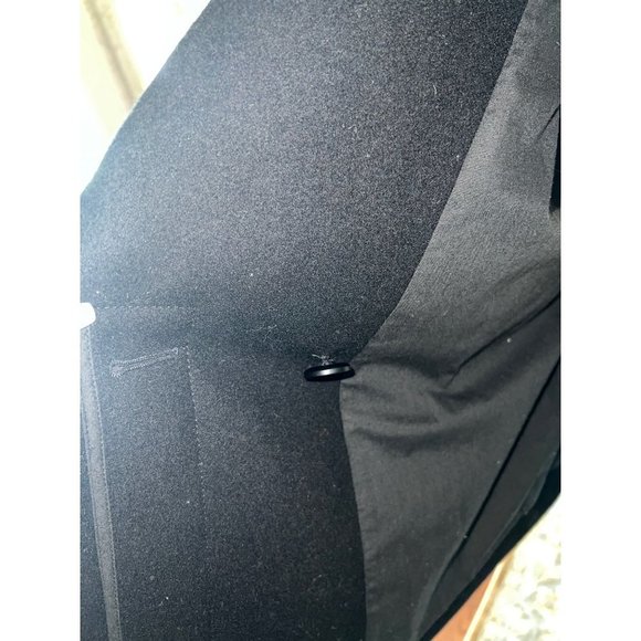 OAK Black Wool Admiral Coat -- Large - Picture 10 of 14